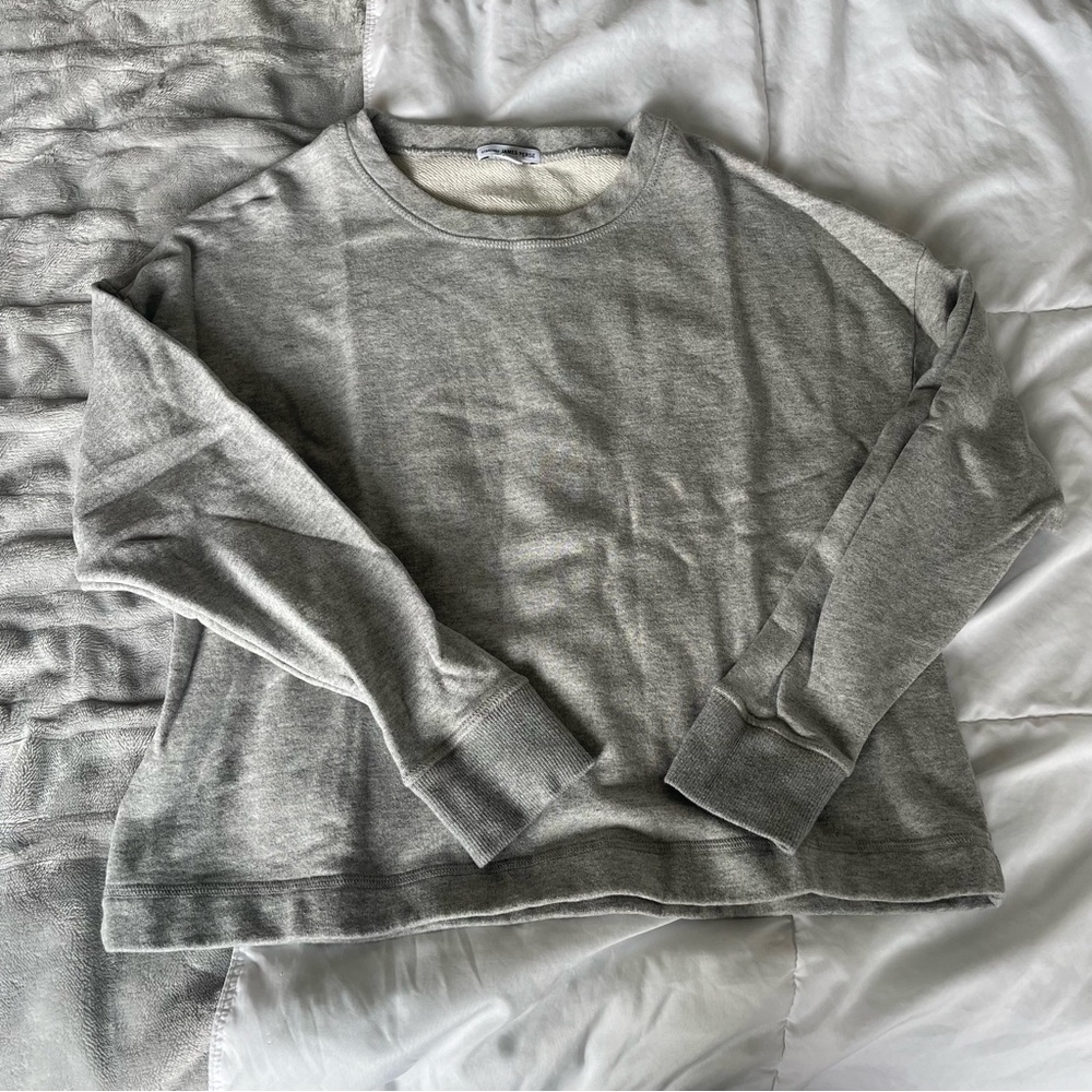 Crew Neck Long Sleeve Sweatshirt